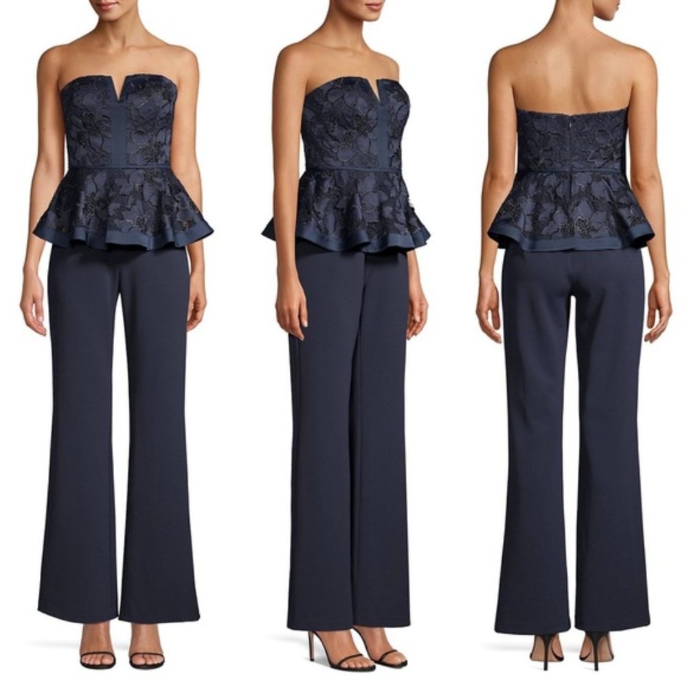 Aidan Mattox Sleeveless Structured Jumpsuit Size 6